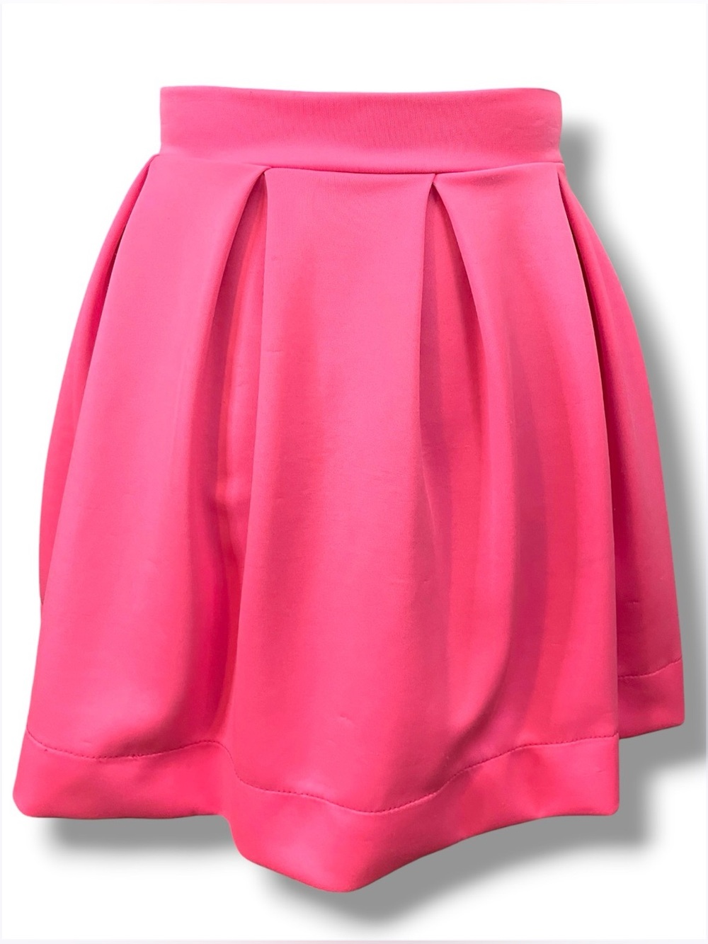 Honey Punch Pink Circle Skater Skirt